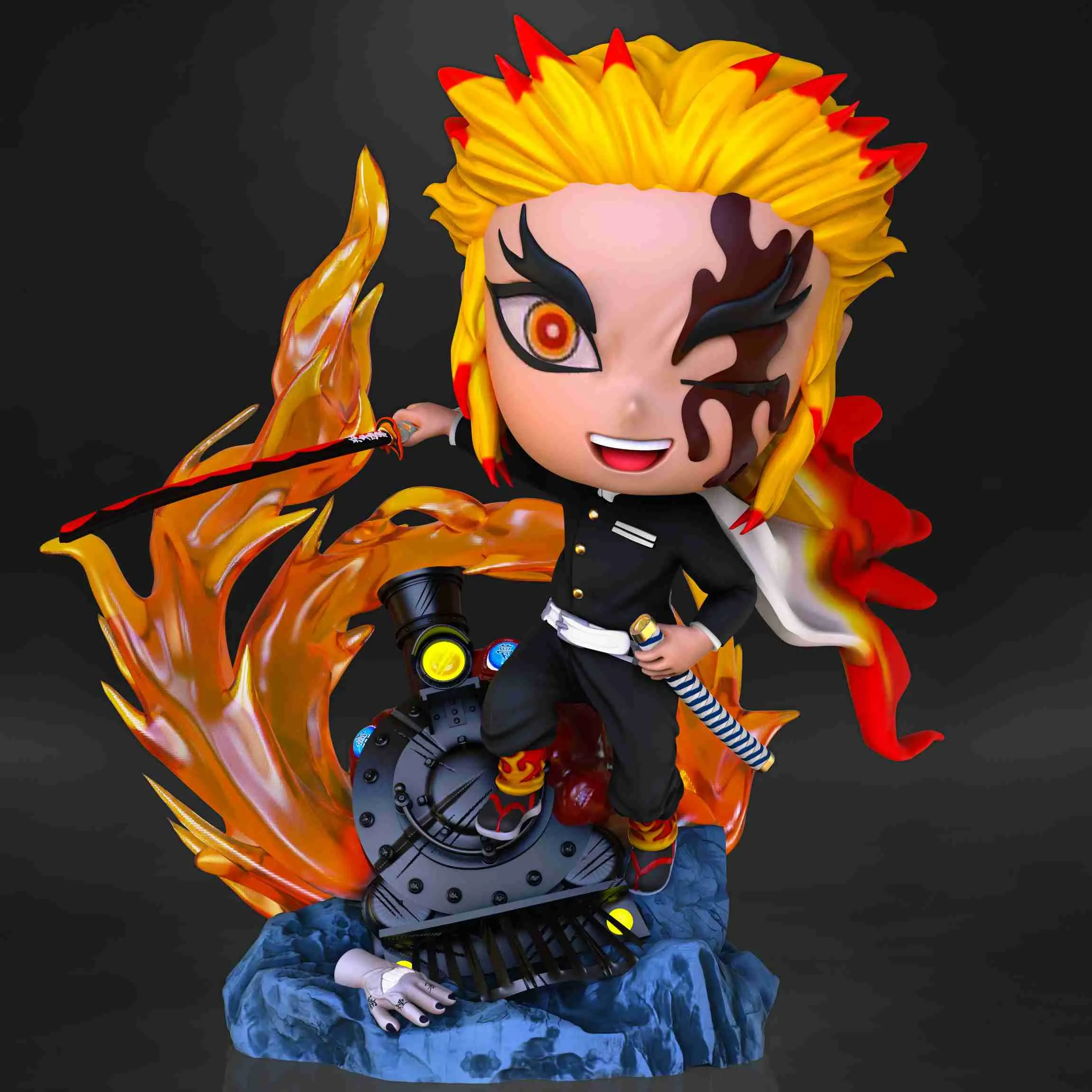 STILE NENDOROID DI KYOJURO RENGOKU - FAN ART