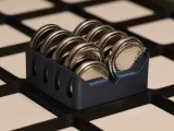 CR2032 Double-Stack Gridfinity Battery Module (16 Slots)-1