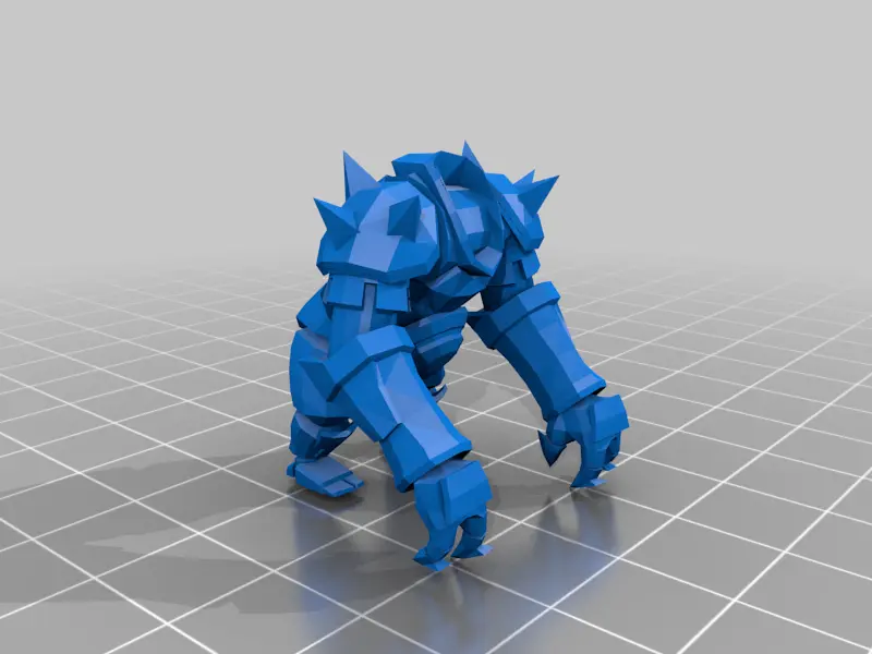 clockwork brute - dnd - monster - construct - tm