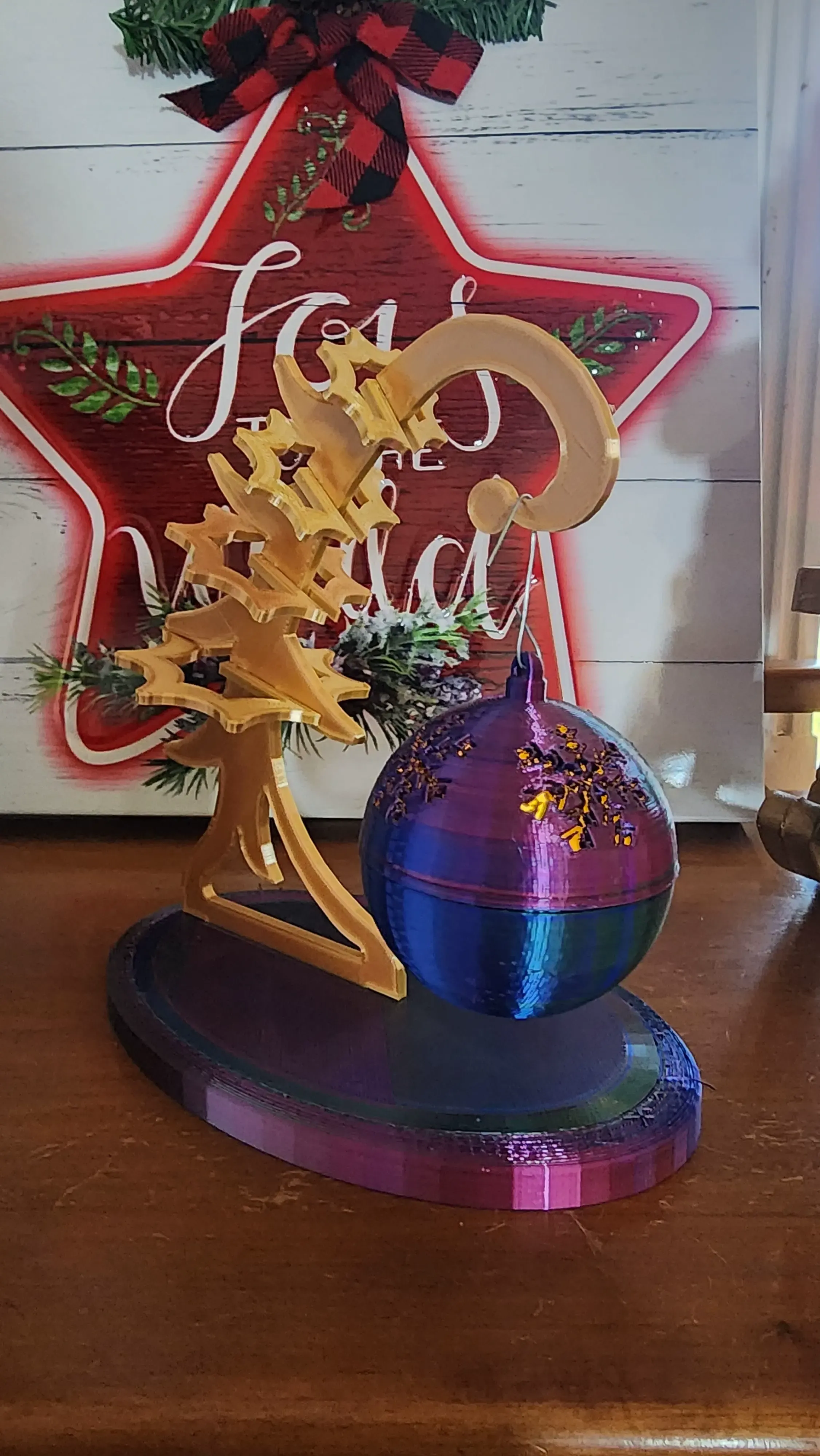 LED Tea Light Christmas Ornament