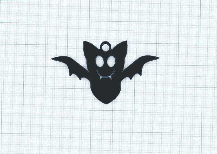 Halloween Bat Earrings