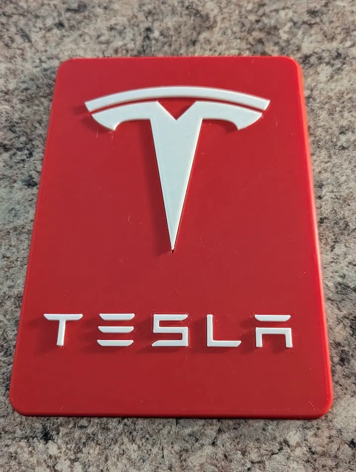 Tesla İşareti / Plaketi