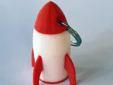 Rocket keychain fidget-2