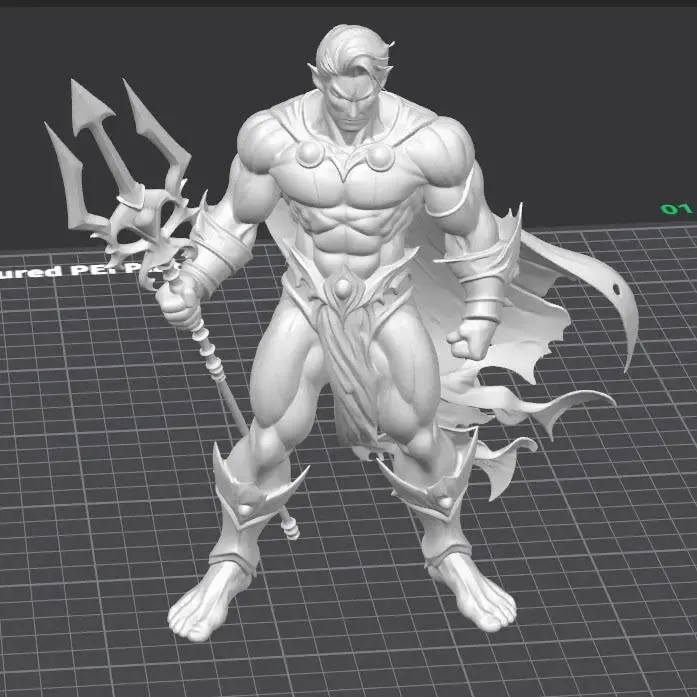 Greek god Poseidon
