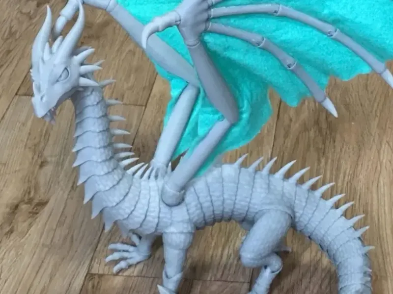 Figura de dragón