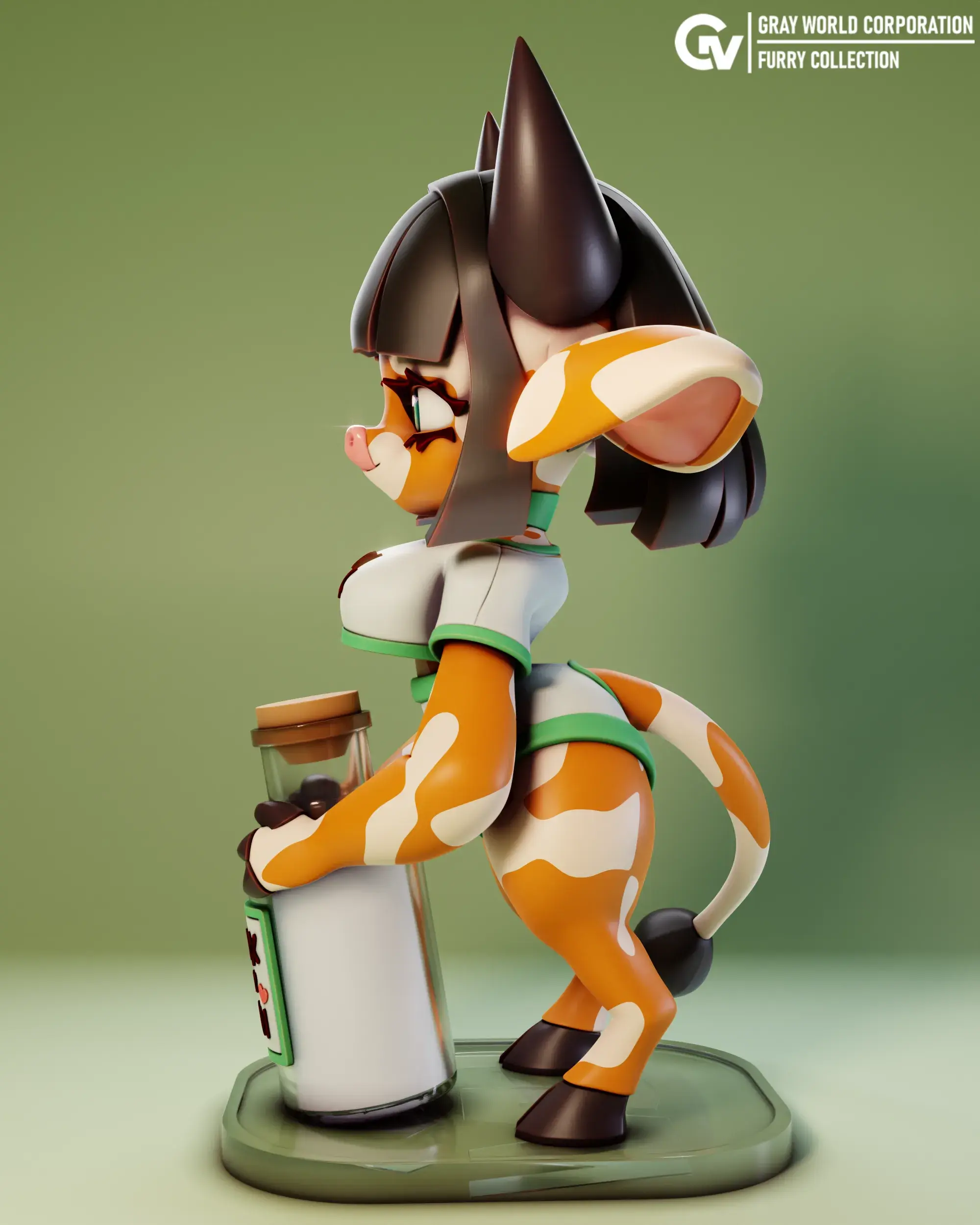 Furry Cow 1 | Furry