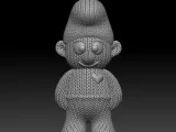 Knitted Smurf-4