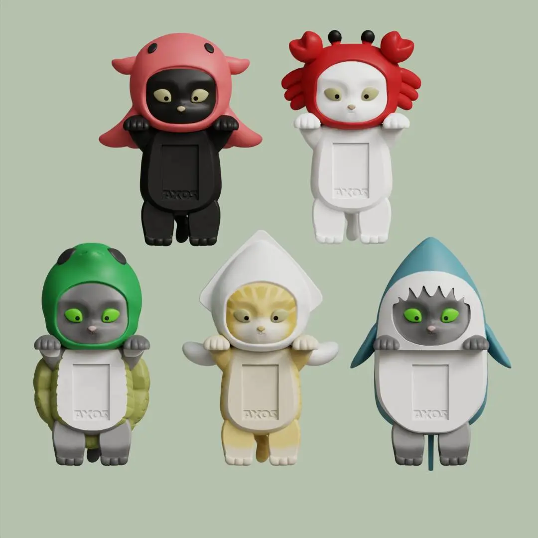 Mofusand 3d Software BANDAI mofamofy mofusand Hachinyan Figure