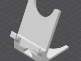 No-support phone stand with cable guide-0
