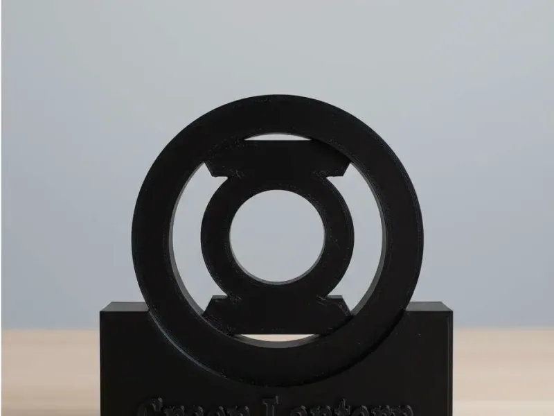 Green Lantern Desk Plaque