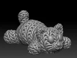 Knitted Flexi Cat-5