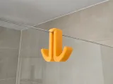 Shower Cabin Hook Towel Hook v2 Double-4