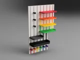 Modular Key and Accessories Wall Holder-8