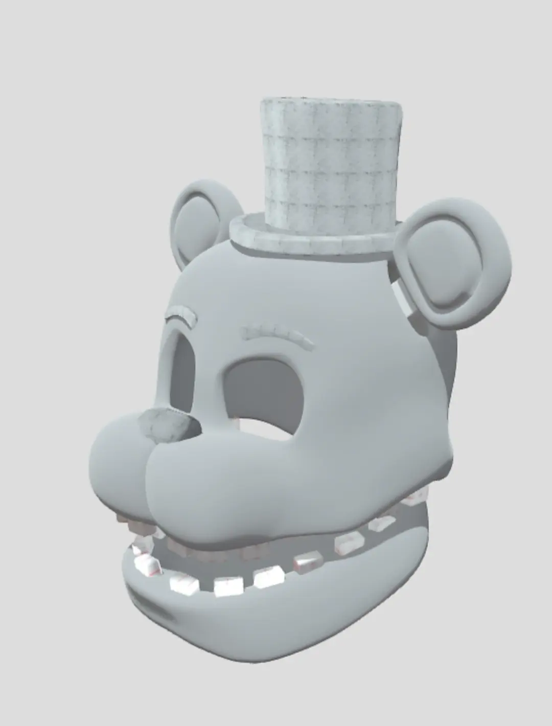 Withered Freddy mask