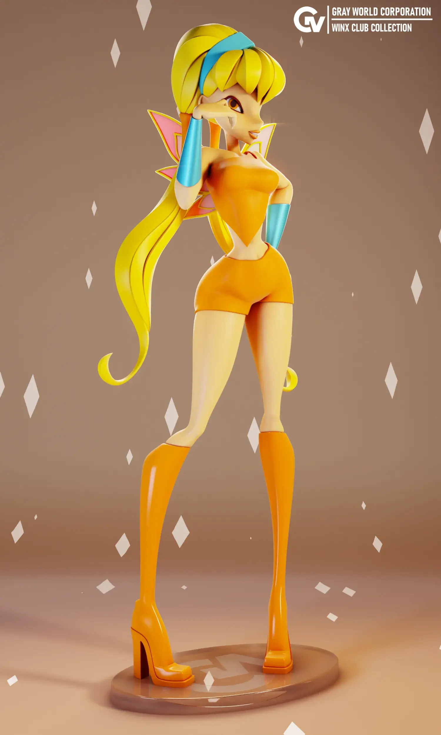 Characters & Creatures STL Descarga - Stella Fairy Form