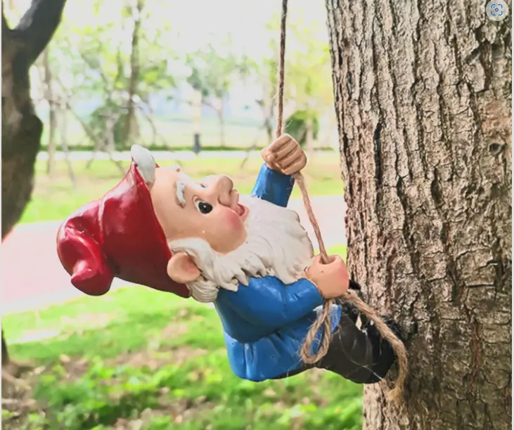 Two Gnomes Repelling
