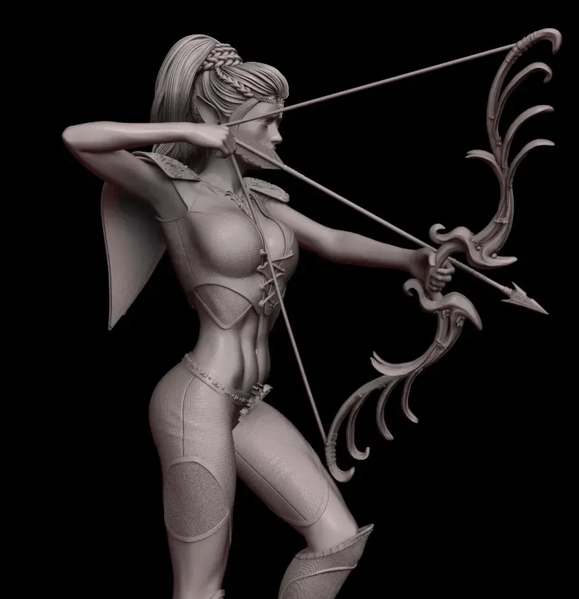 Female Elf Archer