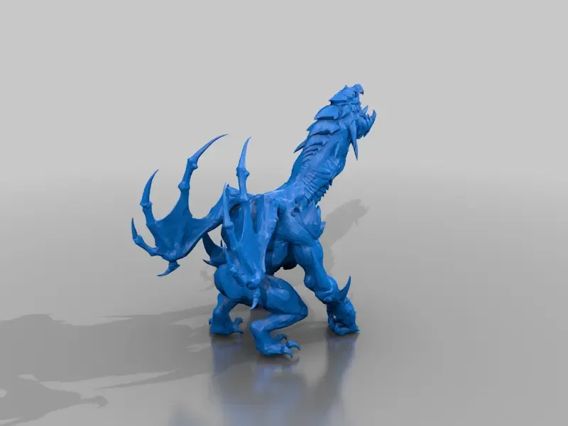 kanatlı demogorgon - bdl3 - dnd canavarı - dp