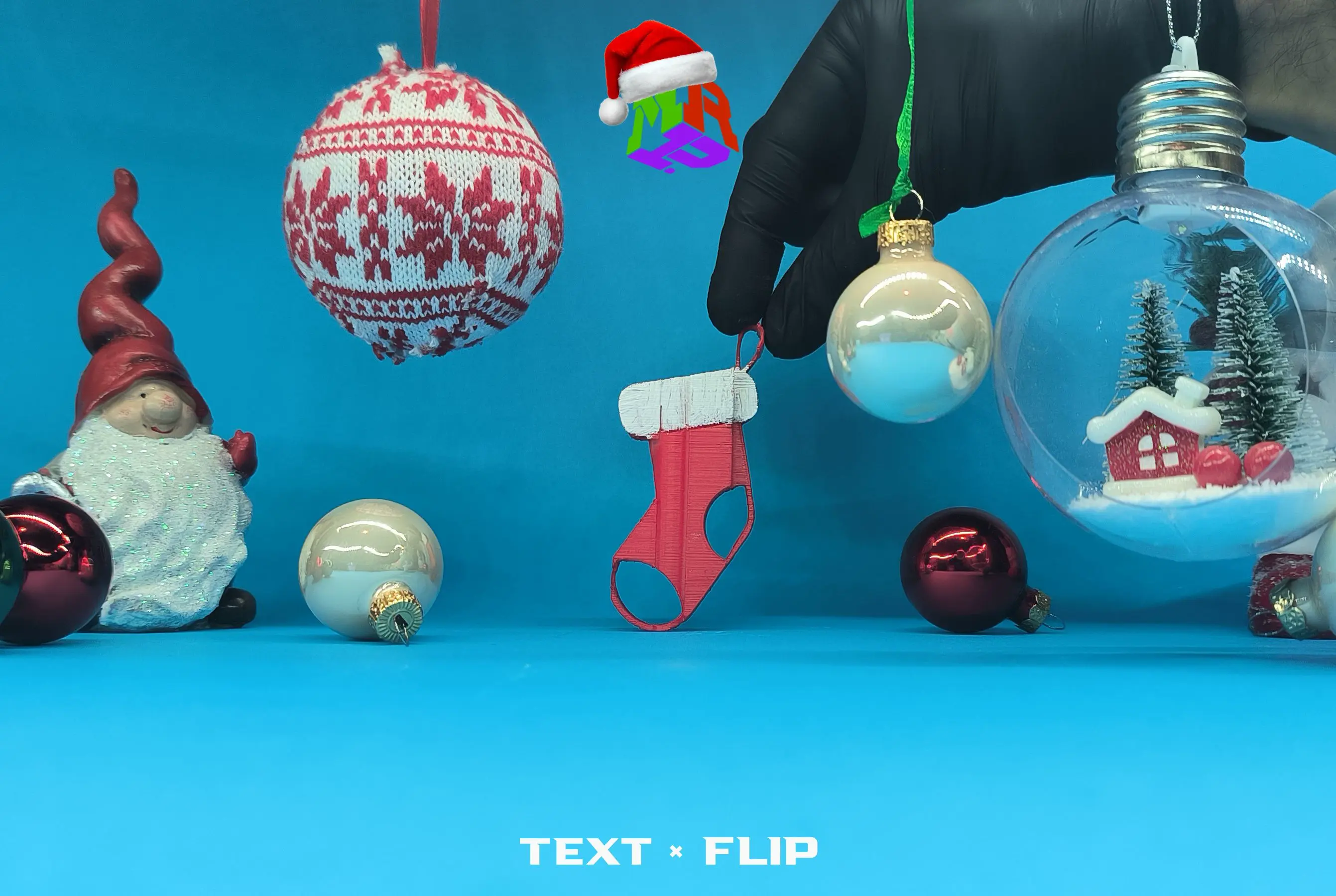 Text Flip - 2024 Sock