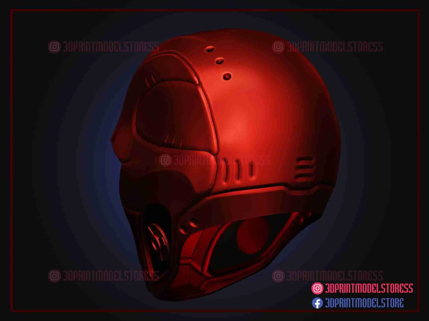 Red Hood Helmet - Titans Season 3 Cosplay