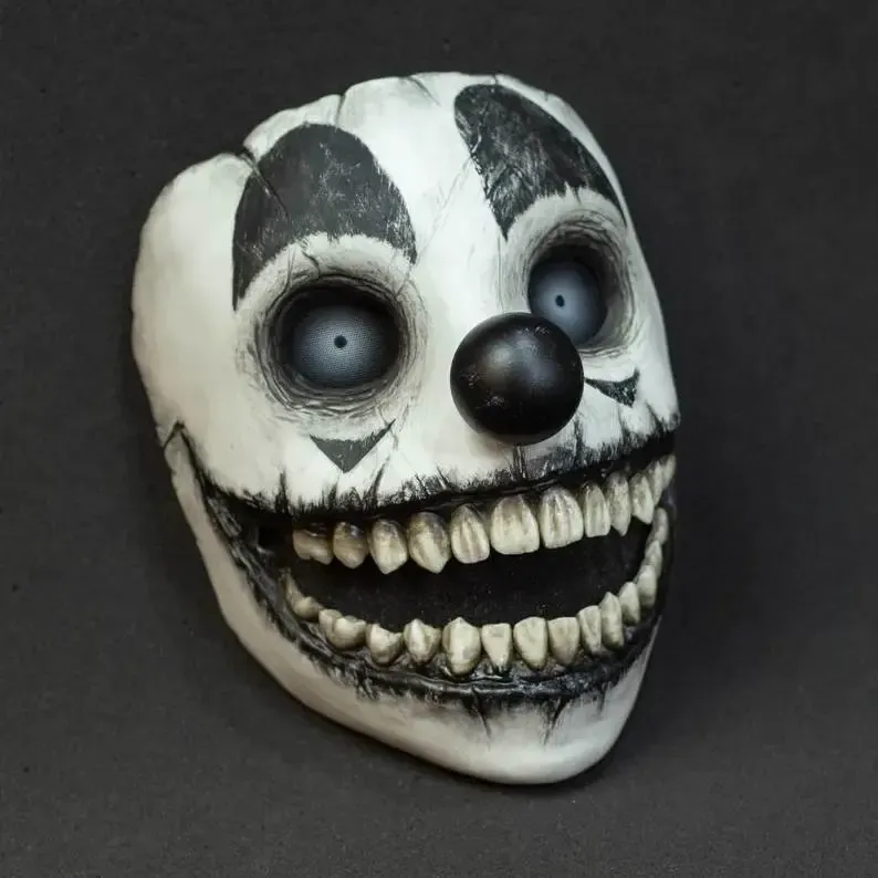 MASCARA PAYASO SINIESTRO SONRISA ABIERTA