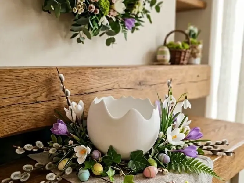 Easter egg home decoration