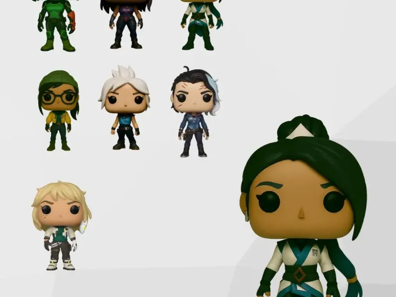 Colleccion Funkos Valorant