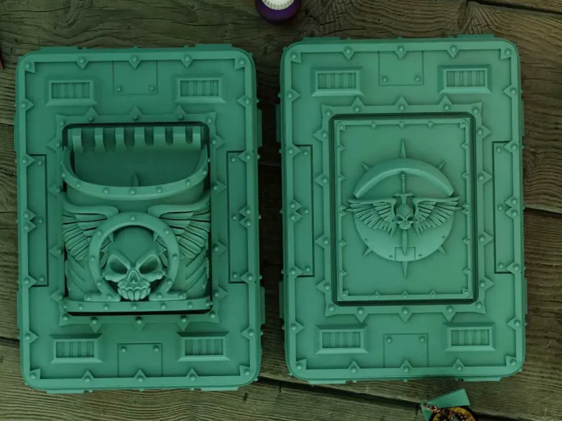 Space Knight Painting Box