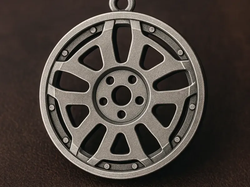 KEYCHAIN RIM CAR