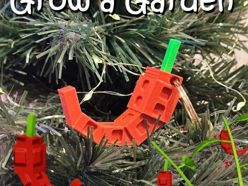 🌶️Portachiavi Peperone Grow a Garden🌶️