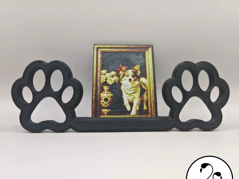 Mini-Pfoten-Ständer – Foto- & MagicRelief-Halter passend für Instax-Fotos