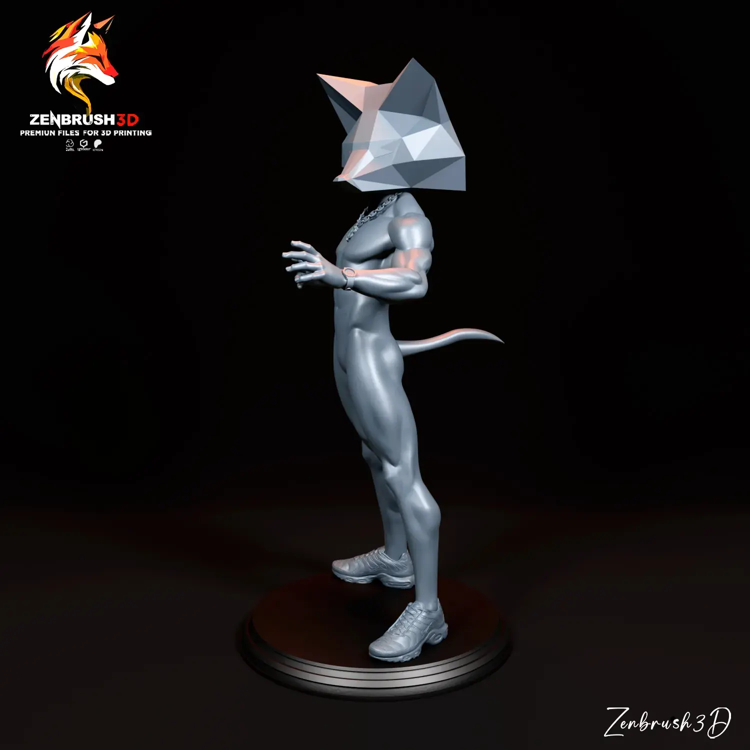 Other STL Download - METAMASK - CRYPTOCURRENCY WALLET 3D PRINTINGby  ZENBRUSH3D