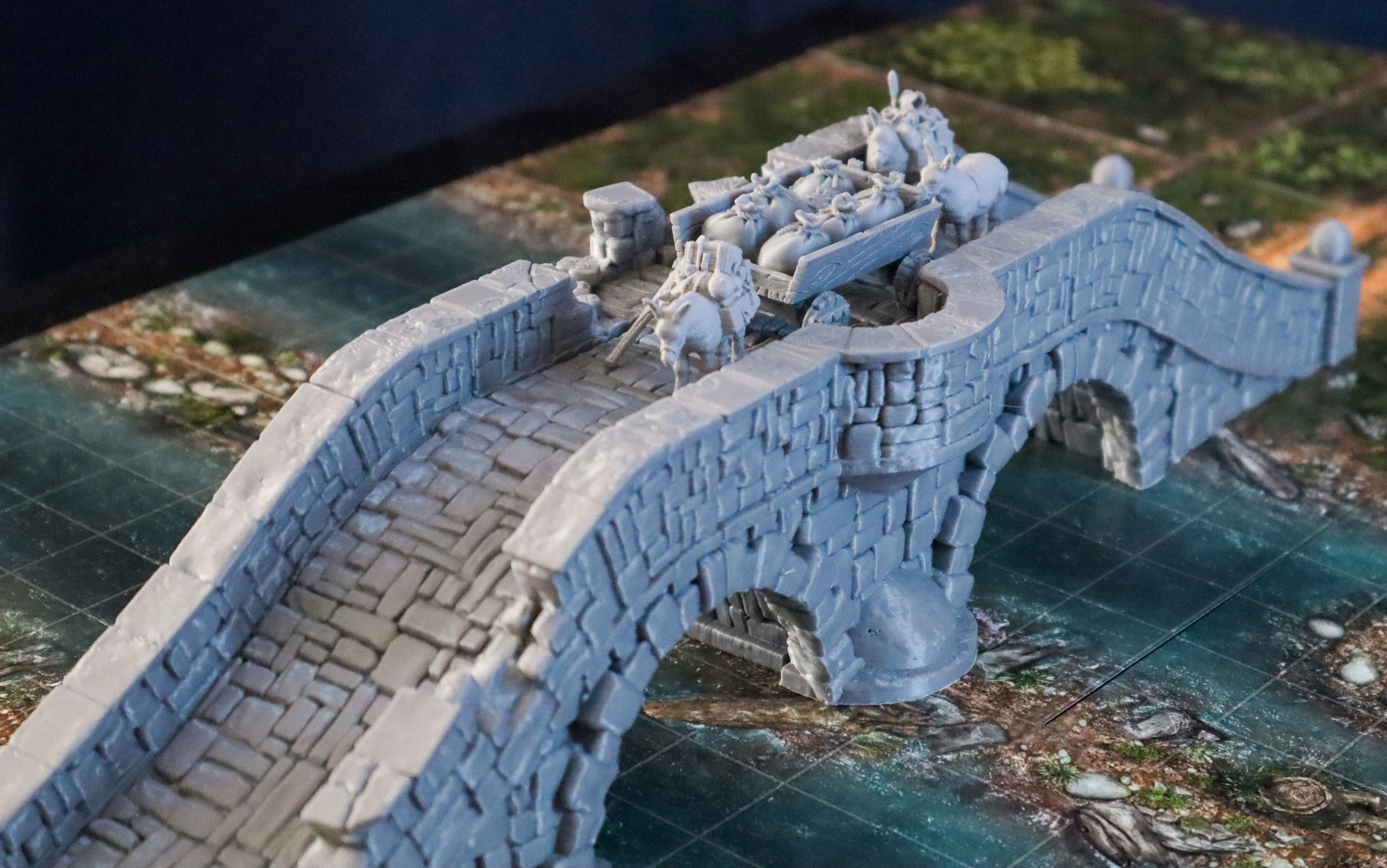 City of Tarok - Modular Bridge - RPG Terrain