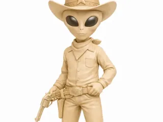 Alien cowboy 