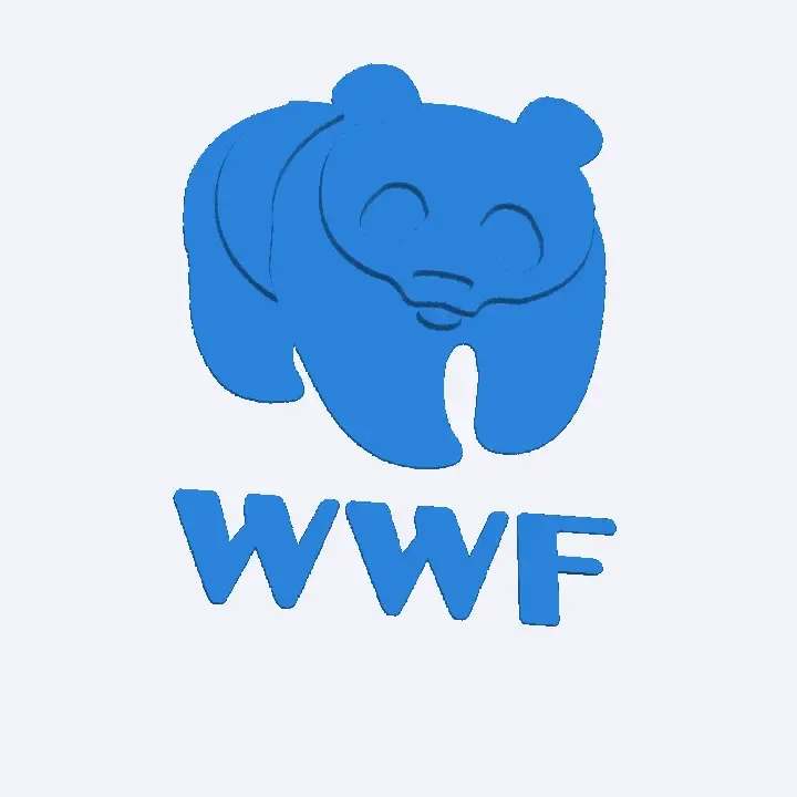 WWF Emblem For Clock Decorations 