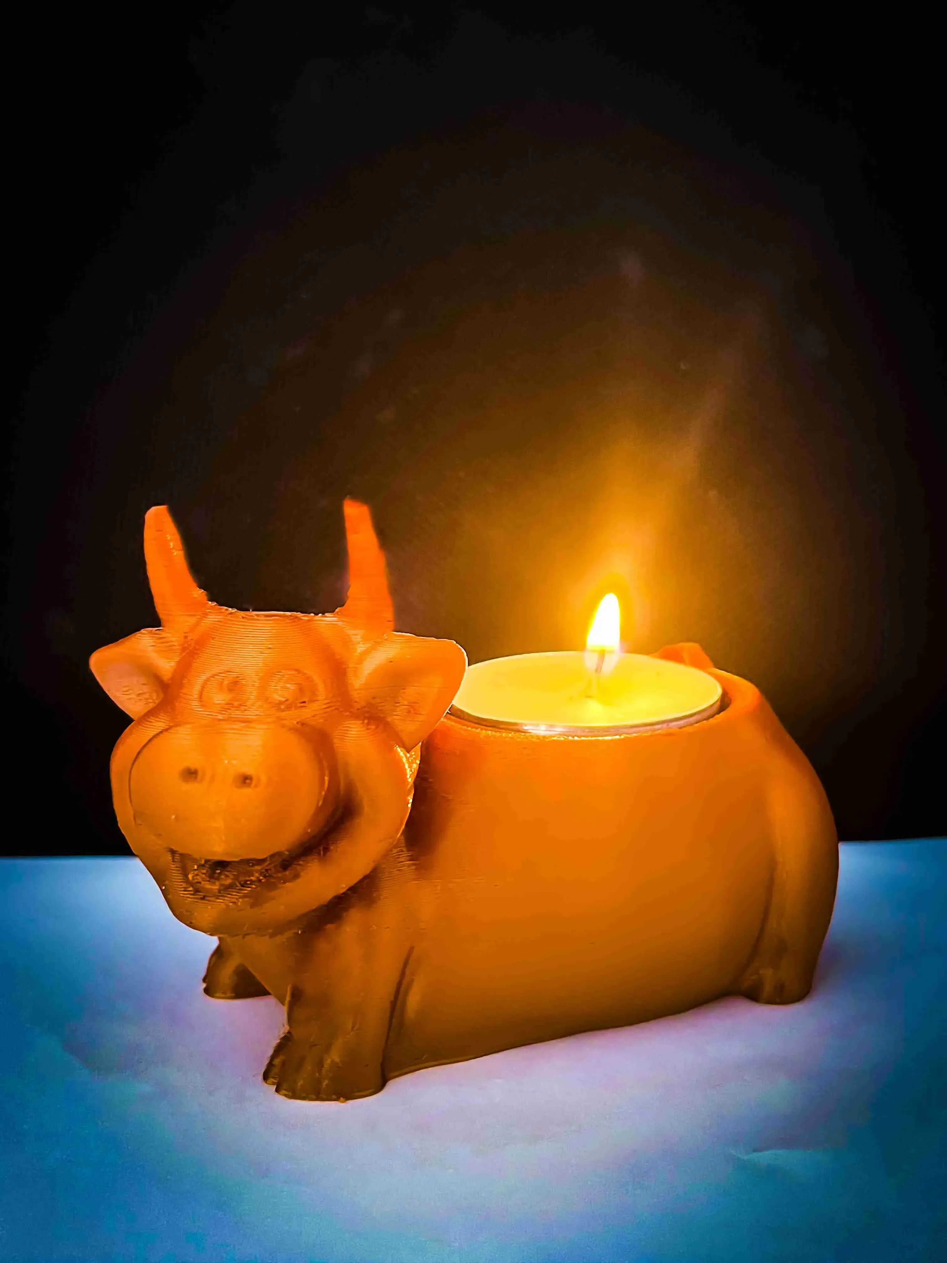 Candle Cow