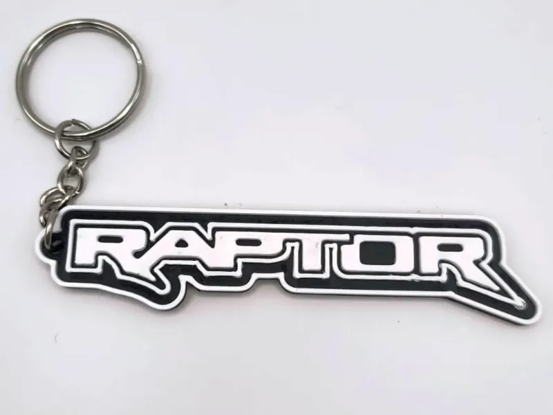 Ford Raptor logo keychain