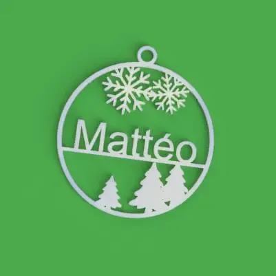 Christmas ball - Mattéo