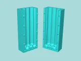 Candle Mold A01 - Molding Maker Wick Template-4