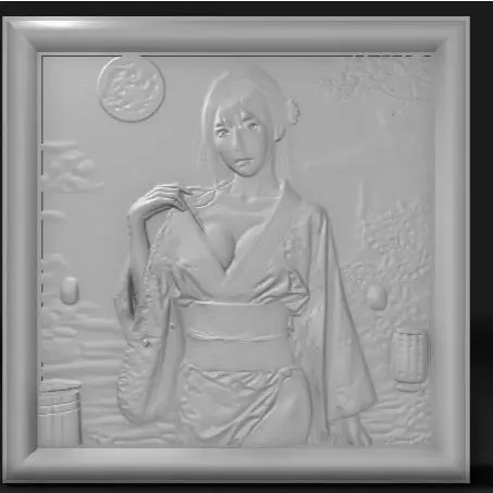 sexy woman in Japanese anime 3