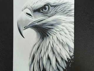 Bald Eagle Hueforge