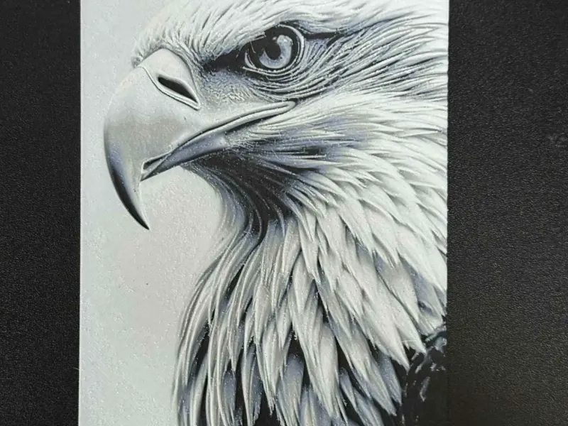 Bald Eagle Hueforge