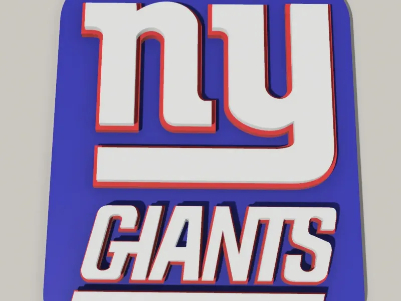 Aimant avec logo des New York Giants