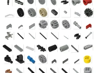 Lego technic part construction  1