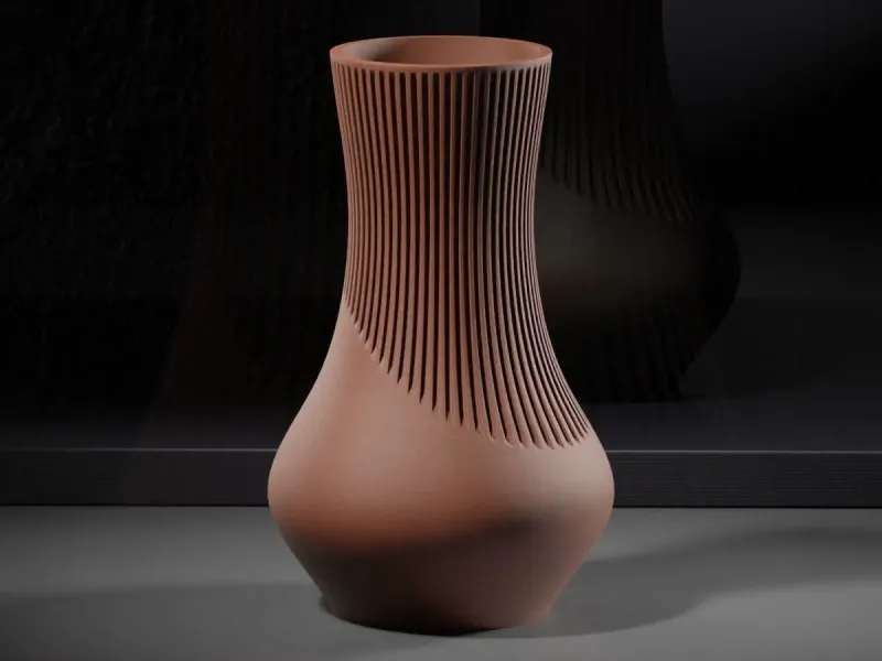 Broken vase