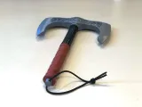 Realistic double-bladed Viking axe-1