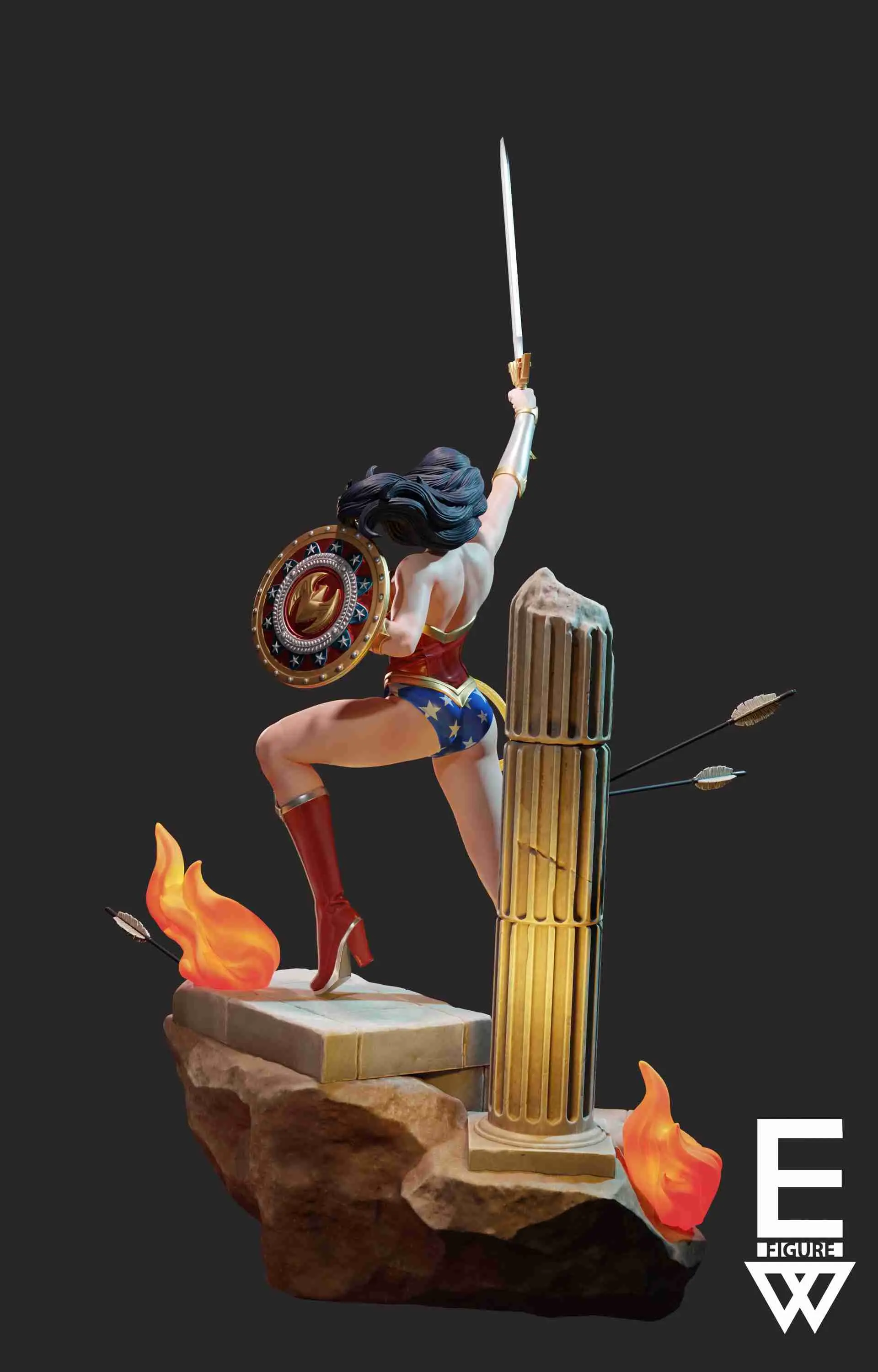 Wonder Woman - 3D STL LISTO PARA IMPRIMIR