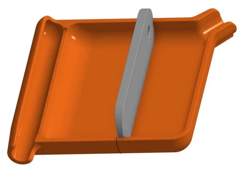 Das minimalistische Pillenzähltablett "Mig"