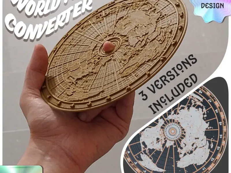World Time Converter interactive wheels