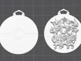 Eeveelutions keychain-1